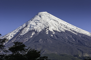 The volcano Osorno in southern Chile.